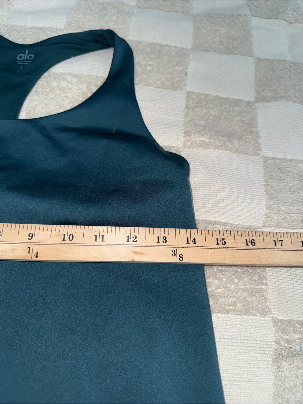 Alo Yoga Airlift Fly Dress - Midnight Green size L - Picture 2 of 5